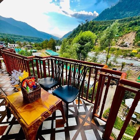 Hotel Himalayan River- Riverside Hotel Manāli Kültér fotó