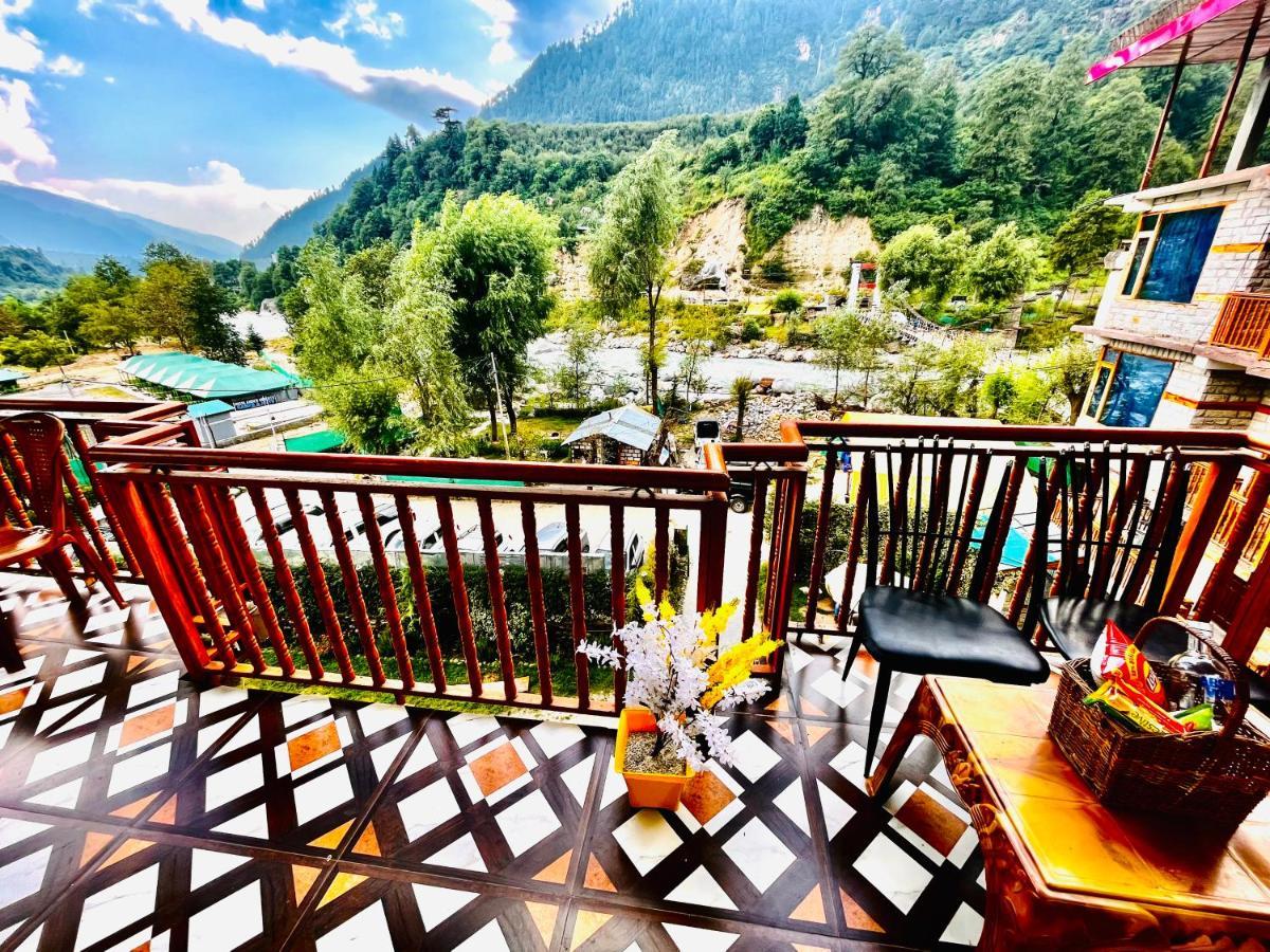 Hotel Himalayan River- Riverside Hotel Manāli Kültér fotó