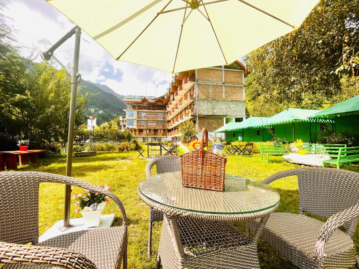 Hotel Himalayan River- Riverside Hotel Manāli Kültér fotó