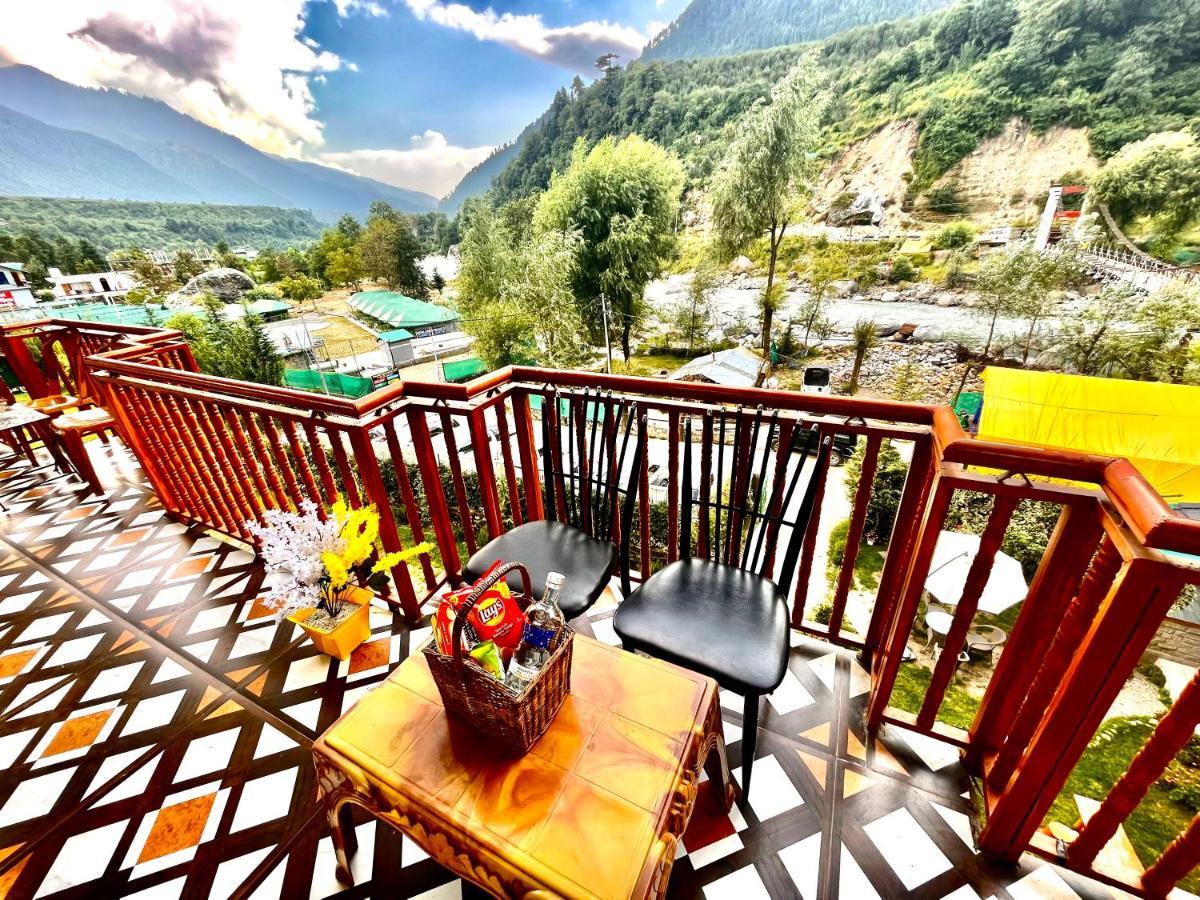 Hotel Himalayan River- Riverside Hotel Manāli Kültér fotó