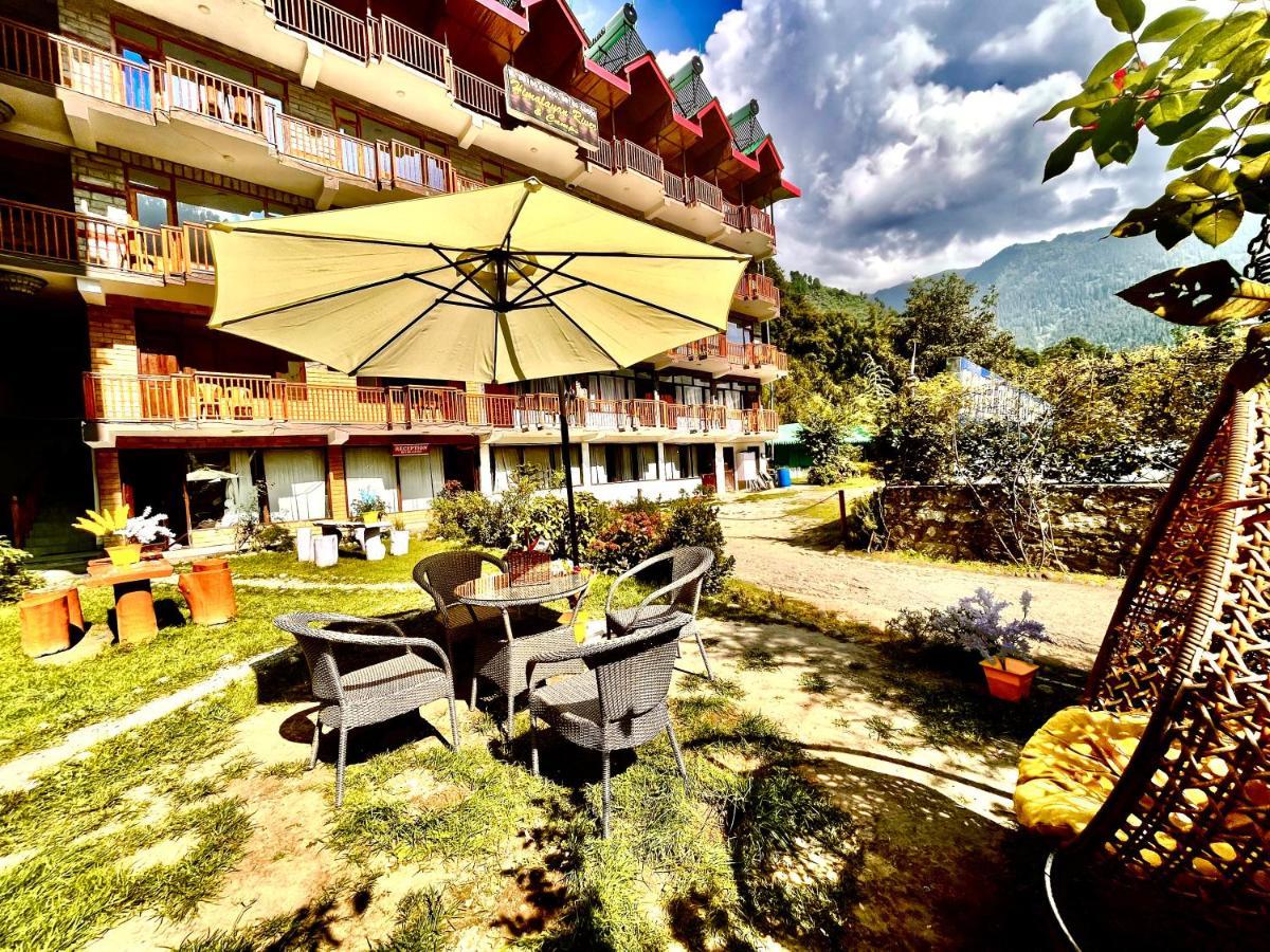 Hotel Himalayan River- Riverside Hotel Manāli Kültér fotó