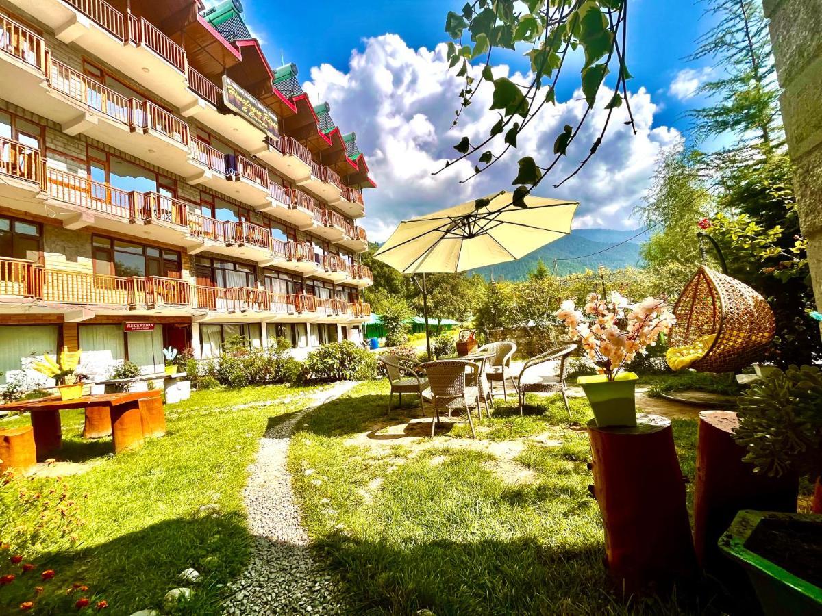 Hotel Himalayan River- Riverside Hotel Manāli Kültér fotó